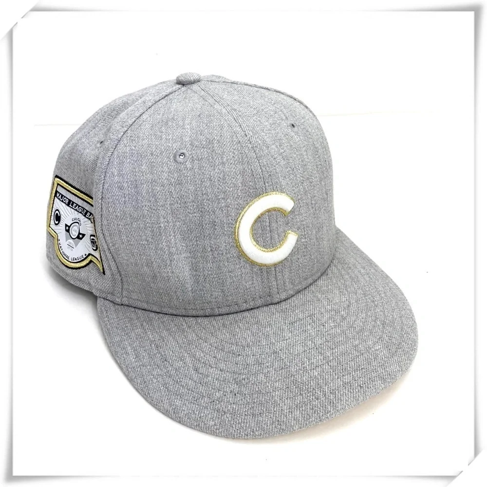 CHICAGO Cubs New Era Gray Spring Color Pack 9FIFTY Snapback Baseball Hat